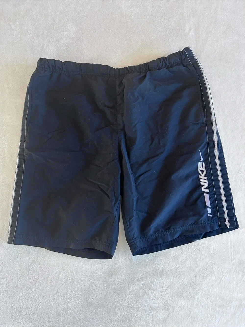 Vintage Y2K Nike Men’s Black Swim or Running Shorts